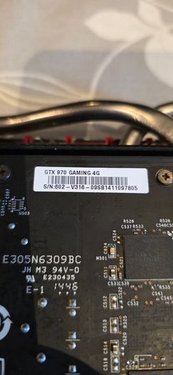 MSI GeForce gtx 970 4gb