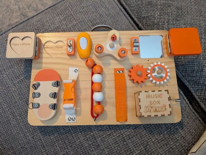 Wooden Busy Board