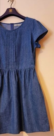 Oasis Harriet Denim Dress S 16
