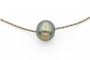 Oliver Bonas Freshwater Pearl 925 Silver Necklace
