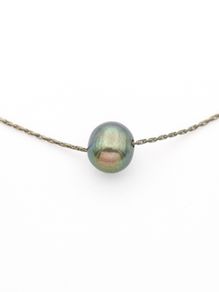 Oliver Bonas Freshwater Pearl 925 Silver Necklace