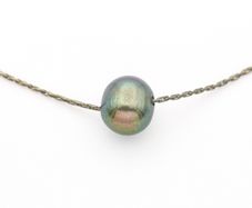 Oliver Bonas Freshwater Pearl 925 Silver Necklace