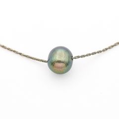 Oliver Bonas Freshwater Pearl 925 Silver Necklace