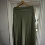 Sage green maxi skirt Image 4