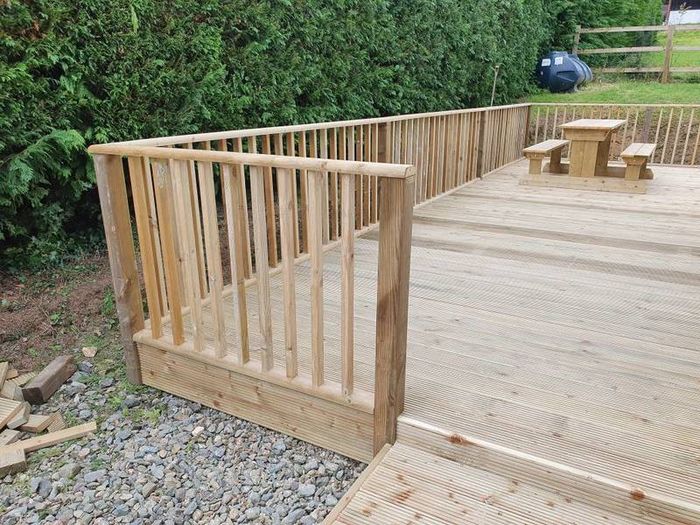 Composite decking supplied and fitted