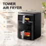 Double Stack Air Fryer, 12L, 2 Drawers With Viewing Window Image 2
