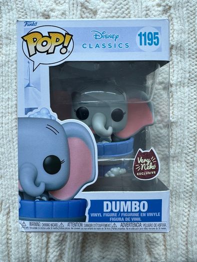 Funko Disney Classics POP! Vinyl Figurine Dumbo in Bathtub new DAMaged BOx PLease look at the pictures