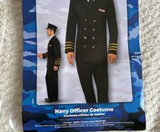 Navy officer party costume