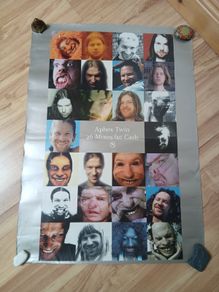 Aphex Twin- 26 Mixes For Cash Poster. Warp-rephlex
