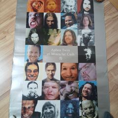 Aphex Twin- 26 Mixes For Cash Poster. Warp-rephlex