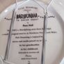 Pam Hall Aboriginal "Fish Dreaming" original collectors Hanging plate, Baribunma. Image 5