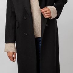 Bristol Black Coat by Rails