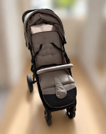 Kinderkraft trig 3 stroller in beige