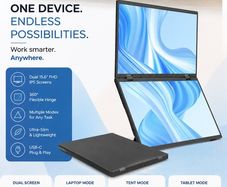Dual monitor display