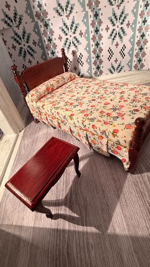 Dolls House Furniture Bedroom Set 2