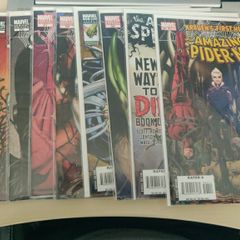 Amazing Spiderman comics x 8 variants/keys