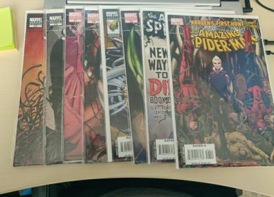 Amazing Spiderman comics x 8 variants/keys