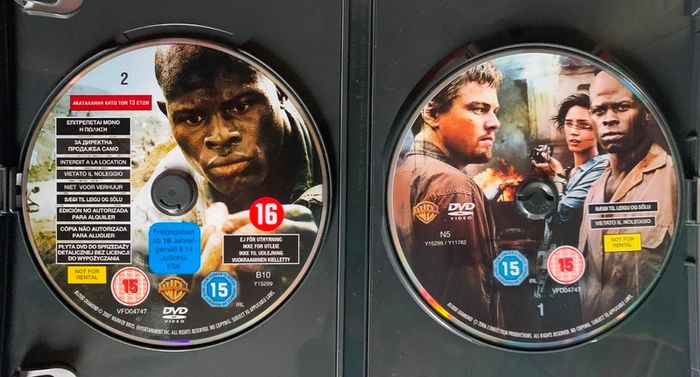Blood Diamond [2006] Leonardo DiCaprio, Jennifer Connelly & Djimon Hounsou [Movie DVD]