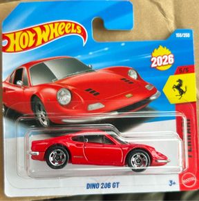 hot wheels Ferrari Dino 206 GT