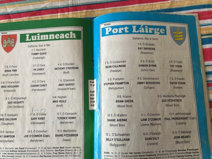 gaa programme