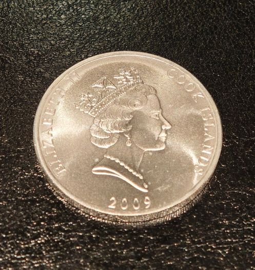 Cook Islands 2009 Bounty 1oz Silver