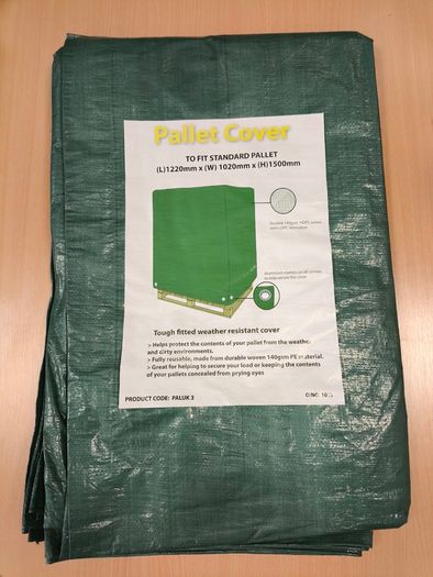 UK Pallet Cover Small - 1220  (L) x 1020 (W) x 500