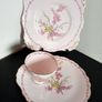Vintage Tuscan "April Beauty" Bone China Tea Set for One Image 3