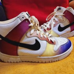 NIKE  Dunk High Multicolor Gradient sneakers (Size UK. 5)