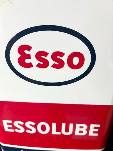 Vintage Esso 2L Oil Tin