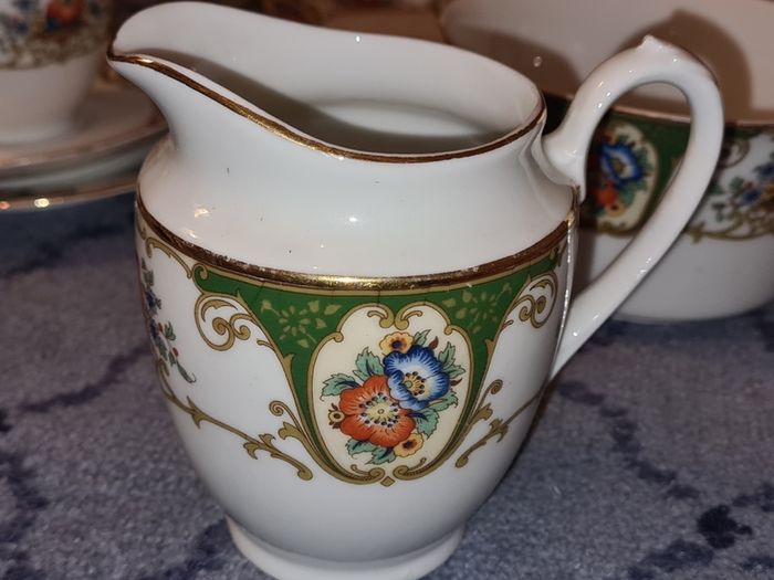 Very Fine Chodau Czeq Green Floral Fine Bone China Replacements