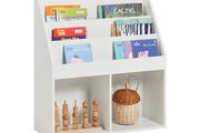 Kids bookcase Children's storage shelves  Bookcase Magazine Rack