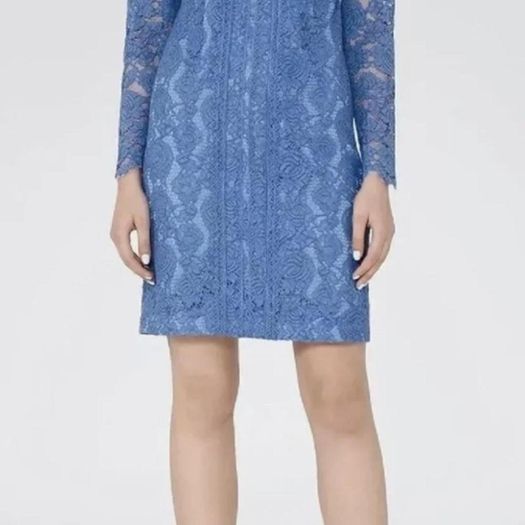 REISS blue lace dress