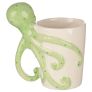 BRAND NEW Lisa Parker Octopus Ceramic Shaped Handle Mug Image 6