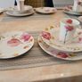 222 Fifth Fine Bone China Floral Dinner Set + Matching Mugs & Accessories Image 9