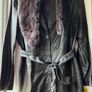 Brown Leather Coat Image 8