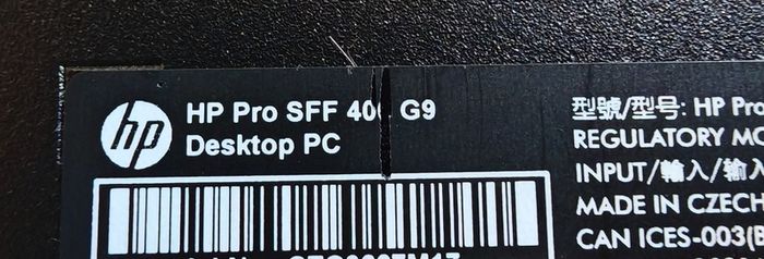 Hp Prodesk Sff 400 G9