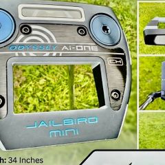 Odyssey putter jailbird mini Ai one 34 inch Right hand