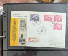 Sweden, First Day Covers aprox. 150