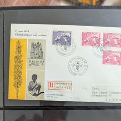 Sweden, First Day Covers aprox. 150