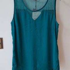 Sleeveless top (Emerald green)