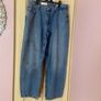 Fab Zara Mid Rise Rhinestone Embellished Jeans  Size UK 14 Image 8