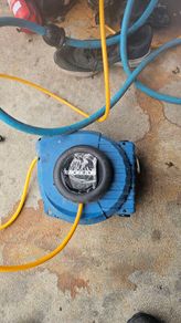 Compressor hose reel