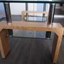 Stylish Two tier glass coffee table in excellent condition Image 3