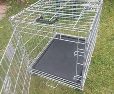 Medium dog crate.