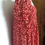 Next Ladies long sleeve Red & Black dress size 14 price includes postage Image 4