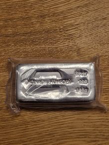 500g Silver bar 999 sealed