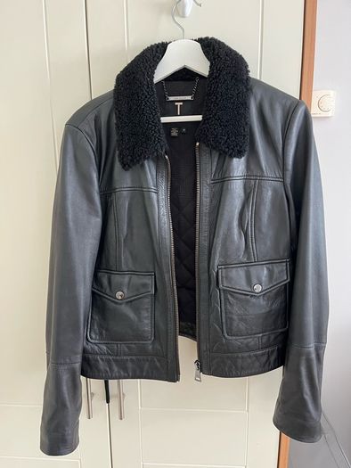 Black Ted Baker leather jacket