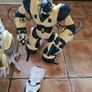 Wowwee RC Robosapian X 2 With Remotes + Roboraptor Dinosaur T Rex Robot For Parts Repair(GAR) Image 3