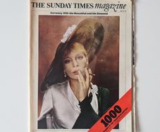 Vintage 1960s Sunday Times June 29 1969 The Damned Visconti cover British magazines collectable retro adverts advertising The Times Eve Arnold