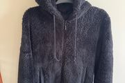 Hooded Zip Teddy bear fleese Jacket, size 12